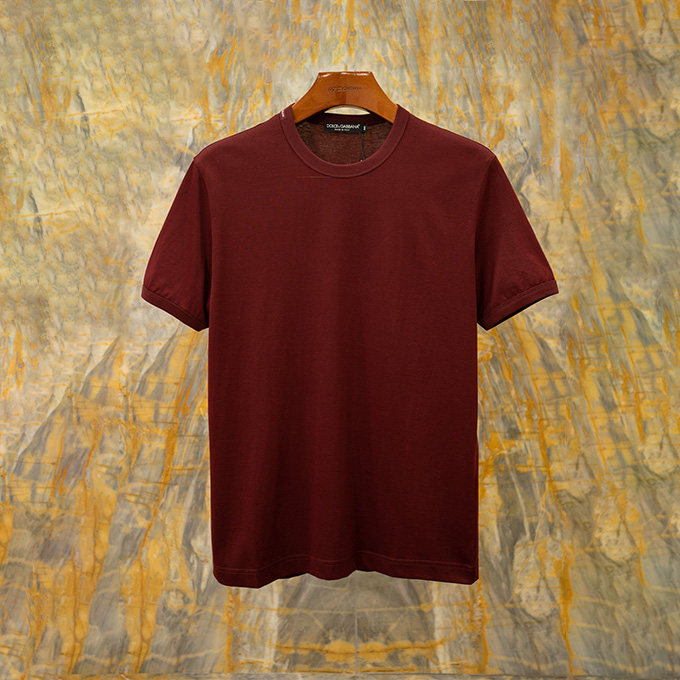 dolce & gabbana monochrome crew neck t-shirt